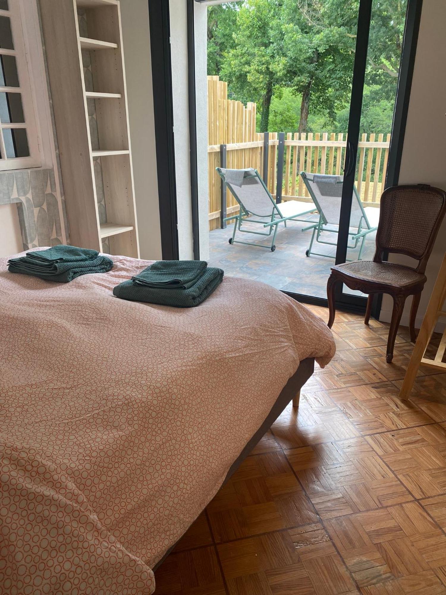 Maison Dharma A 5Km De La Plage Avec Sauna Mimizan Esterno foto